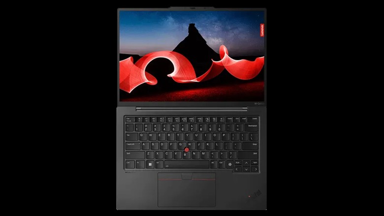 Lenovo ThinkPad X1 Carbon Gen 12 display and keyboard