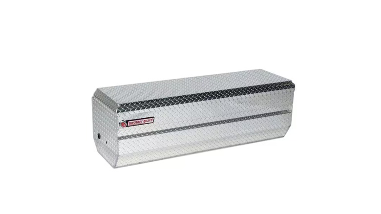 The Weather Guard Full Size Chest Truck Tool Box, silver version