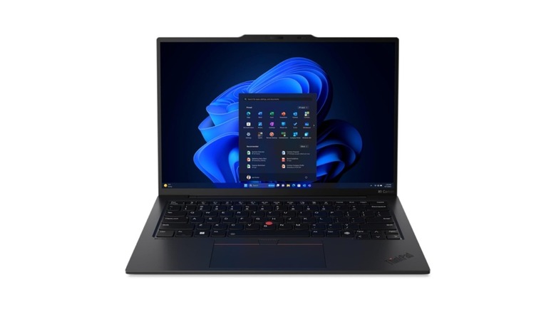 Lenovo ThinkPad X1 Carbon laptop in black