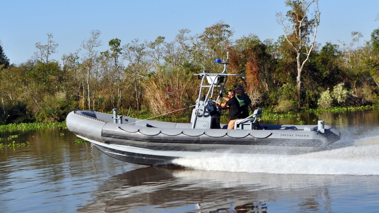 metal shark rigid hull inflatable boat