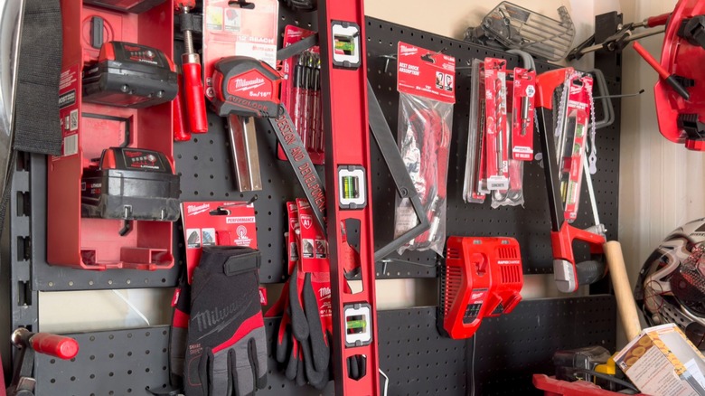 Different Milwaukee tools