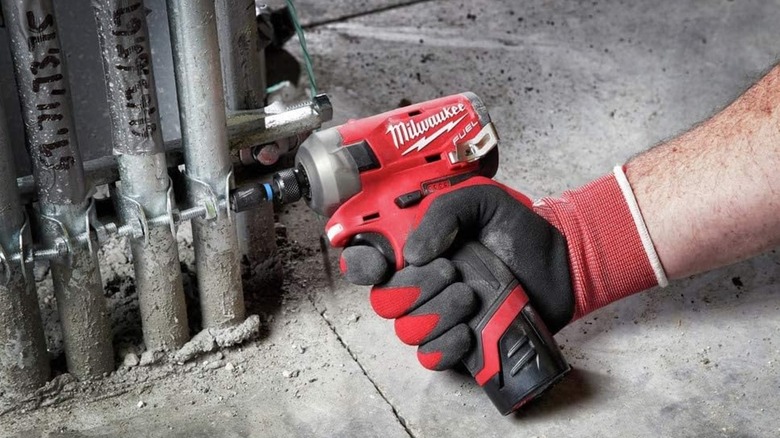 The Milwaukee M12 Fuel Surge Hydraulic Driver