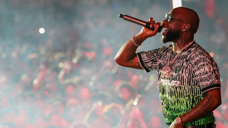 Davido performs at the FIFA Fan Festival 2026 in Atlanta.