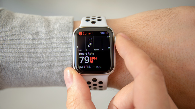heart-beat monitoring with the Apple Watch