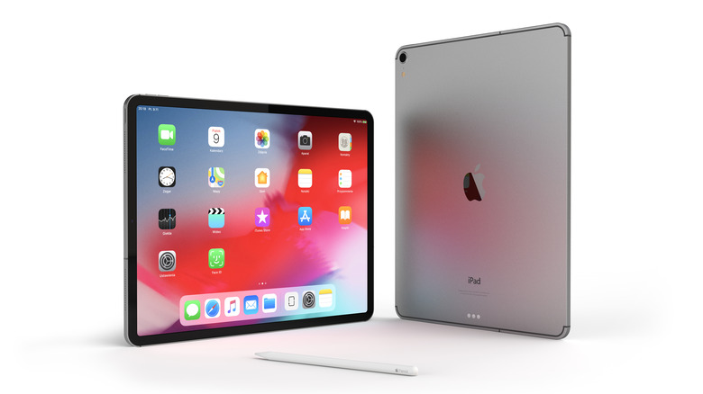 iPad in Space Gray