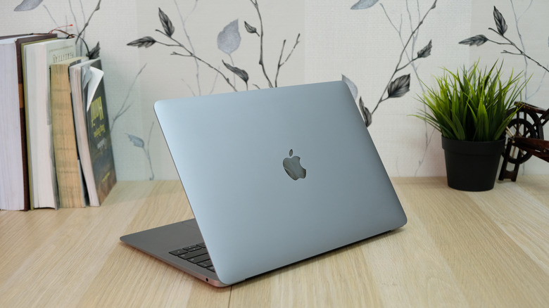 macbook in space gray