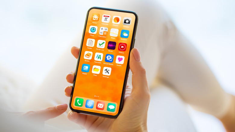 iphone home screen