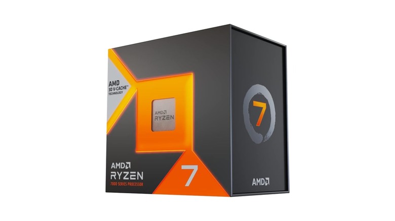 AMD Ryzen 7 7800X3D CPU in box