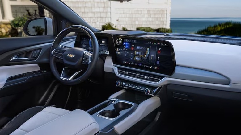 Interior of Chevrolet Equinox EV