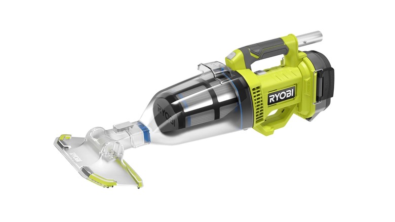 The Ryobi 18V ONE+ Pool Vacuum