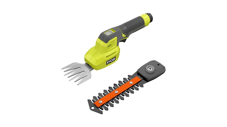 The Ryobi USB Lithium small Shear Shrubber