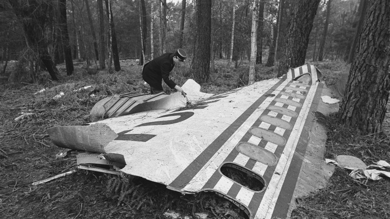 Wreckage from the Turkish Airlines Disaster of 1974