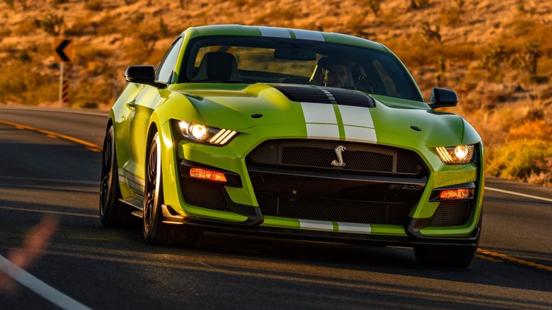 Ford Mustang Shelby GT500 Green