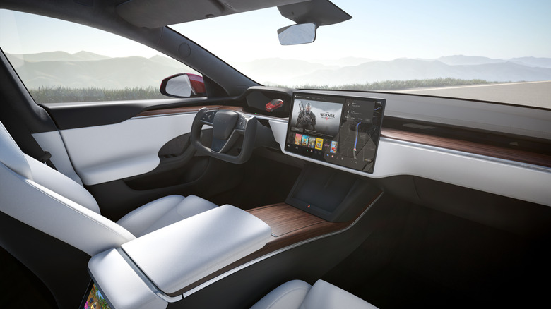 Tesla Model S interior