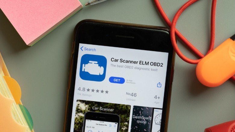 the Car Scanner ELM OBD2 in the app store