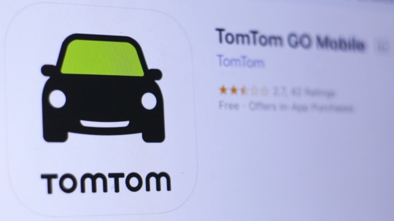 TomTom Go app in the app store