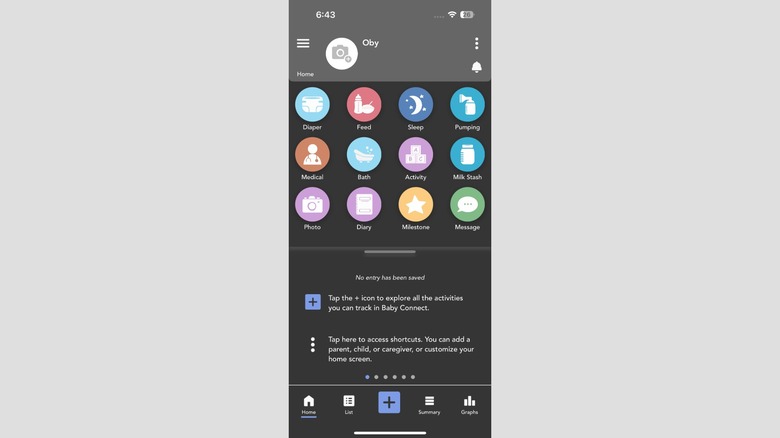 Baby Connect Homepage