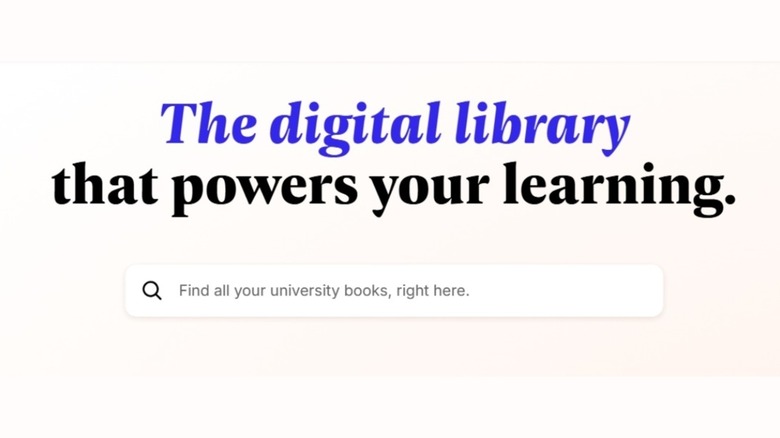 Screenshot of Perlego website promoting an eBook subscription service