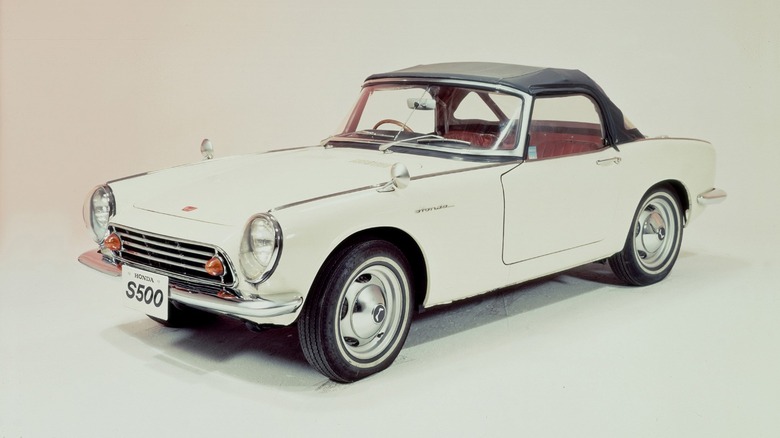 Honda S500 studio shot