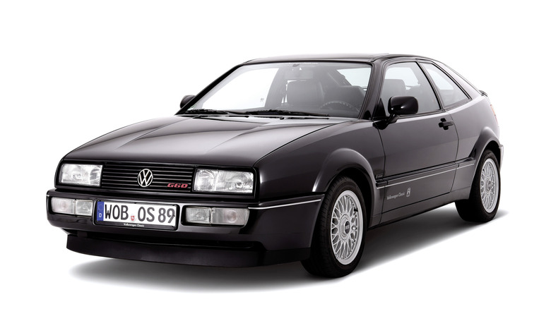 Volkswagen Corrado front 3/4 view on white background