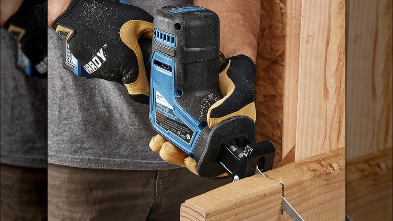 cutting board with Hercules reciprocating saw
