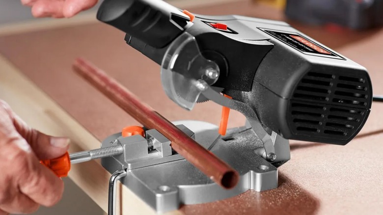 cutting pipe with Warrior saw