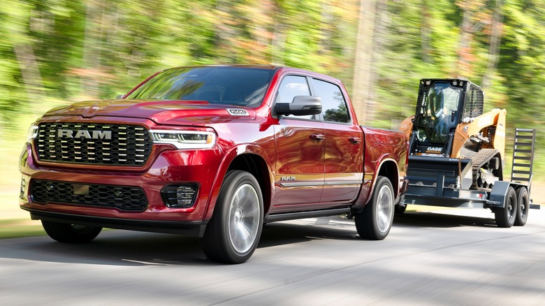 2025 Ram 1500 towing