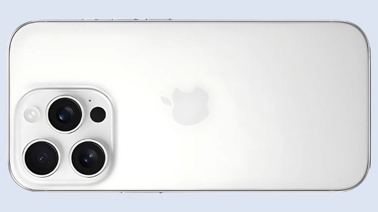 iPhone 16 Pro in white.
