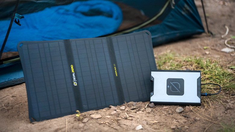 Sherpa 100AC with solar panels