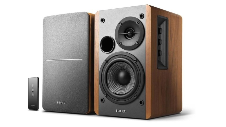 Edifier R1280T powered speakers with remote