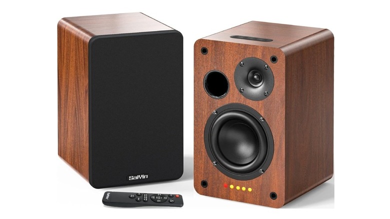 Saiyin Bluetooth bookshelf speakers