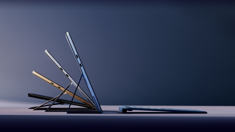 Surface Pro 11 in various colors