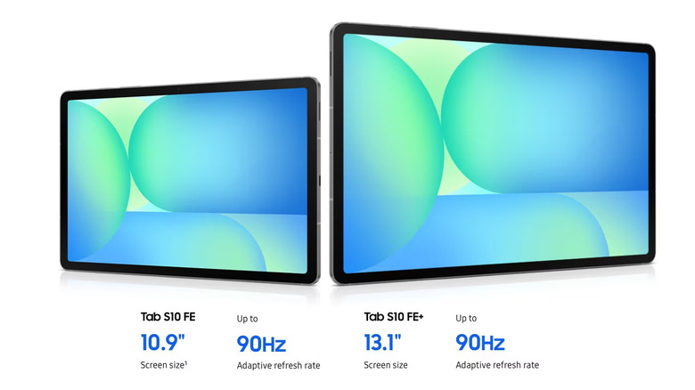 Samsung Galaxy Tab S10 FE and FE Plus