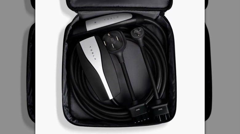 The official Tesla Mobile connector