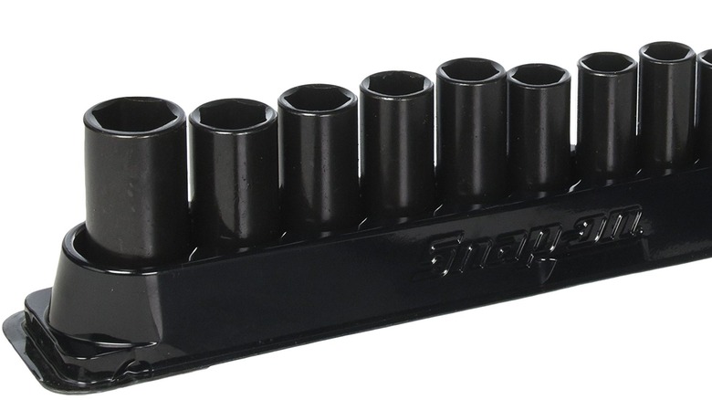 black Snap-On Impact Sockets