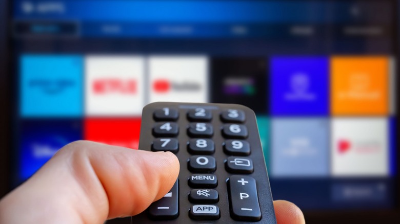Streaming TV with remote control