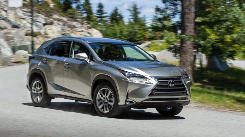 2017 Lexus NX front 3/4