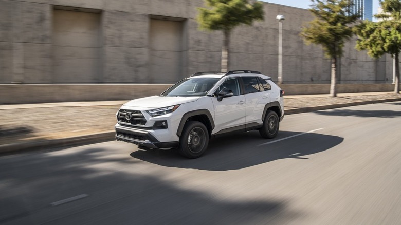 2022 Toyota RAV4 driving