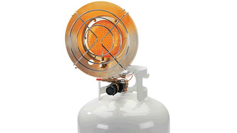 harbor freight propane tank top heater