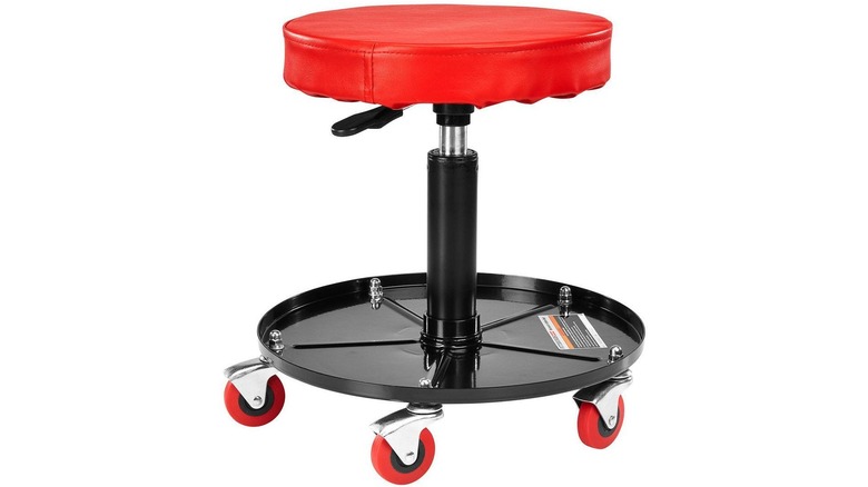 harbor freight pneumatic roller seat