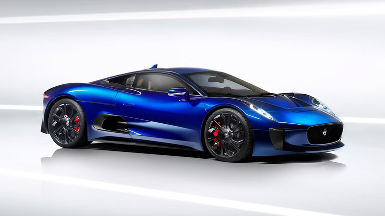 Jaguar C-X75 front 3/4