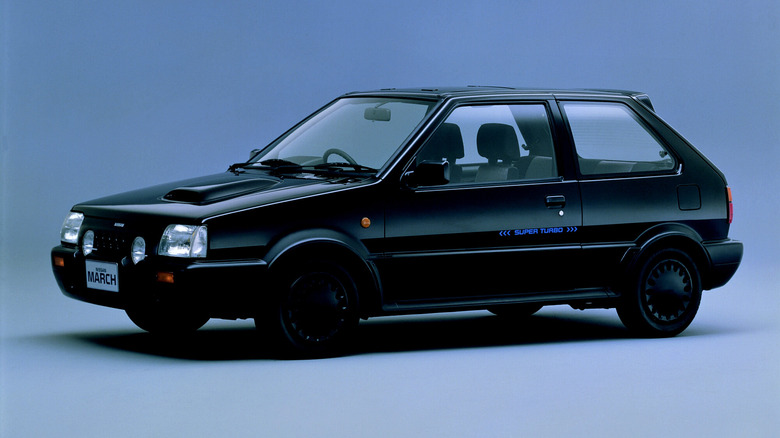 Nissan March Super Turbo front 3/4