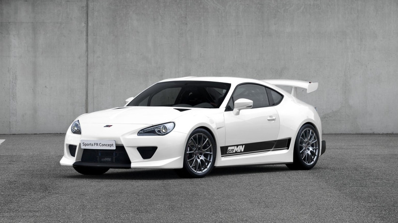 Toyota GRMN Sports FR Concept front 3/4