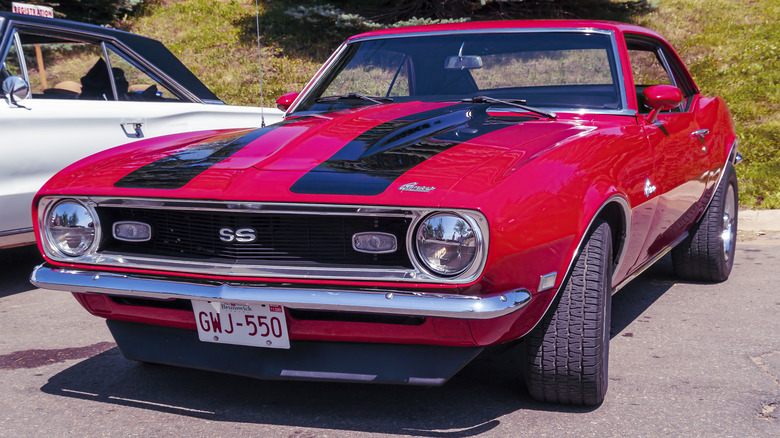 Muscle Cars at Car Show