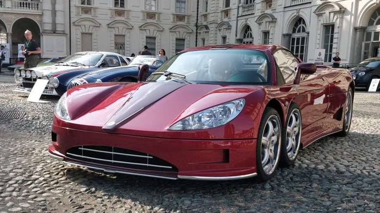 Covini C6W at concours