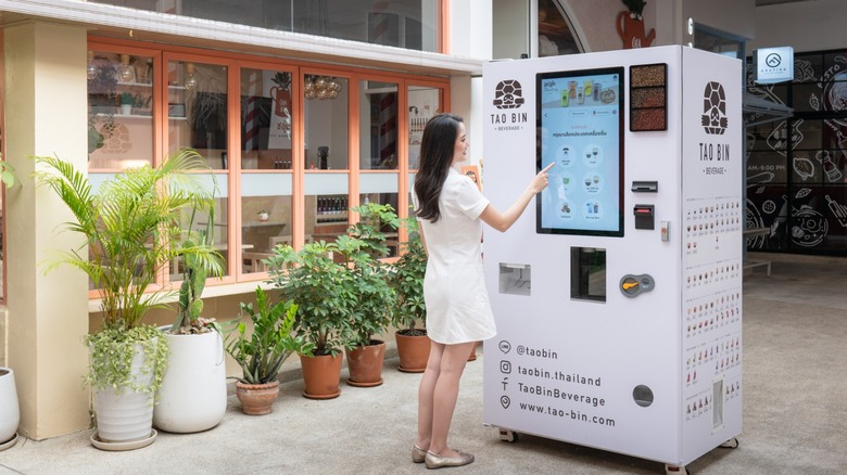 tao bin drink machine vending