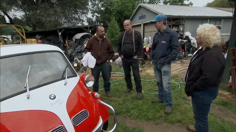 Frank and Mike looking at BMW