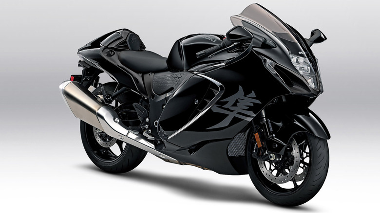 A Suzuki Hayabusa stock image photo