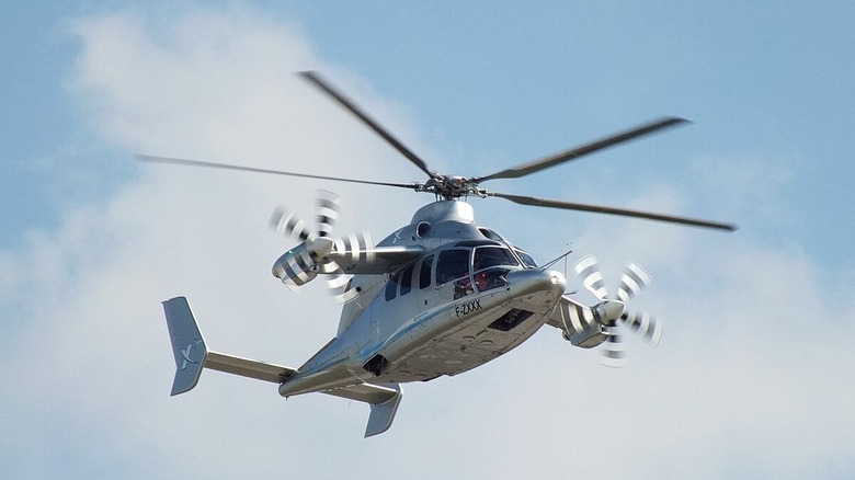 Eurocopter X3 prototype in flight