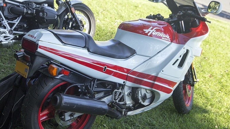 1987 Honda Hurricane CBR600F at show